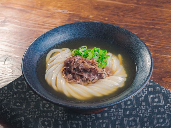 肉かけうどん